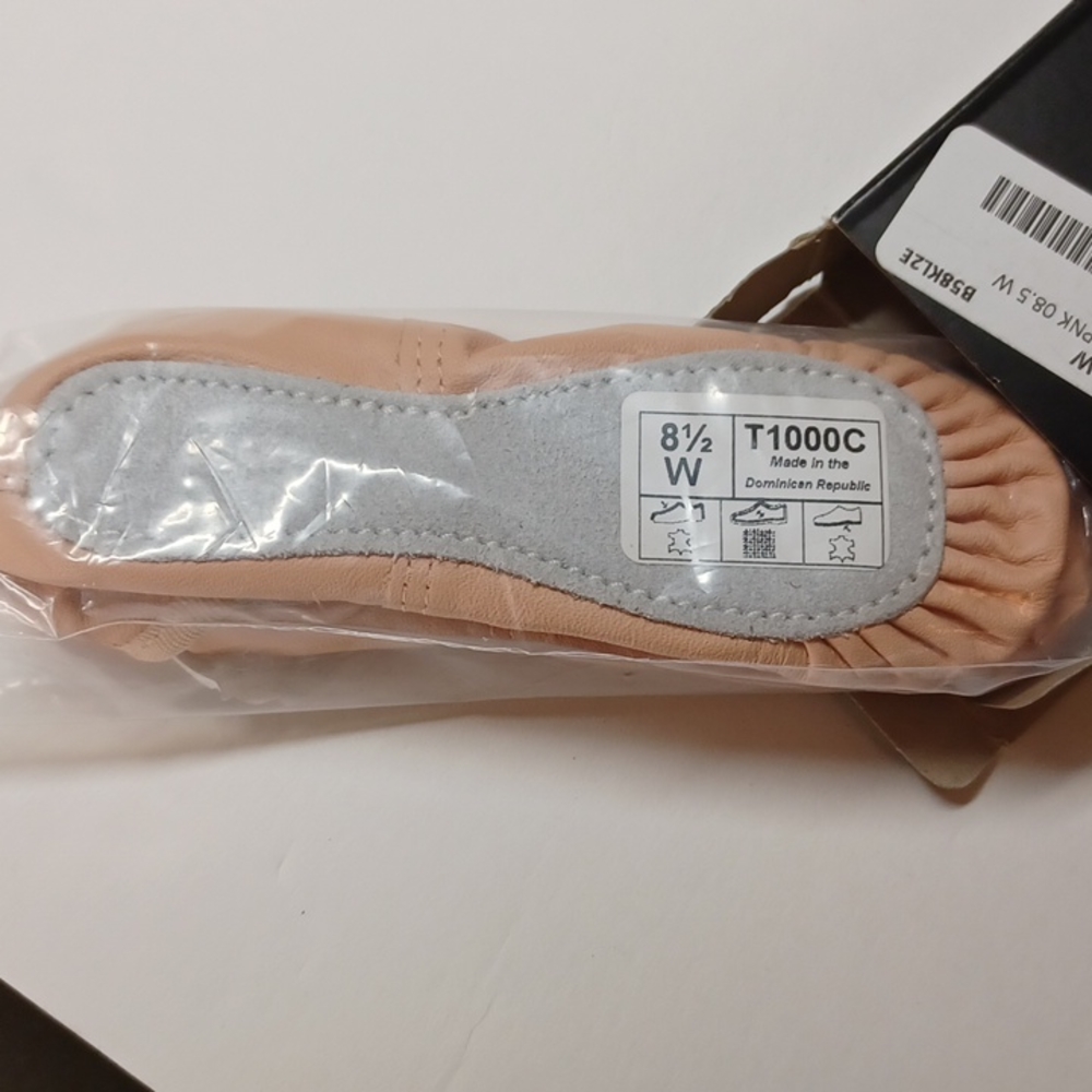 Theatrical footwear ballet shoes size 8 1/2 girls pink new in box ballet… - Picture 4 of 4